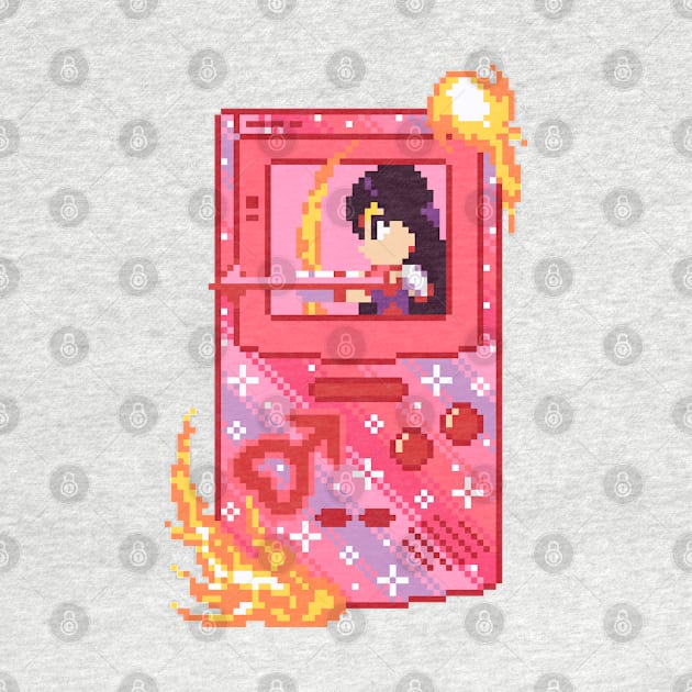 Anime Handheld Pixel Art by AlleenasPixels